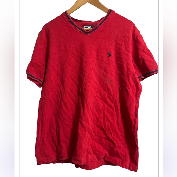 Ralph Lauren Red Short Sleeve Tee - Picture 6 of 6